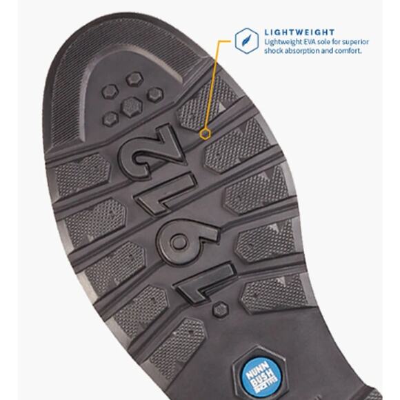 NUNN BUSH Men's 1912 Plain Toe Boots Size 11M Brown Leather NIB - Picture 5 of 9